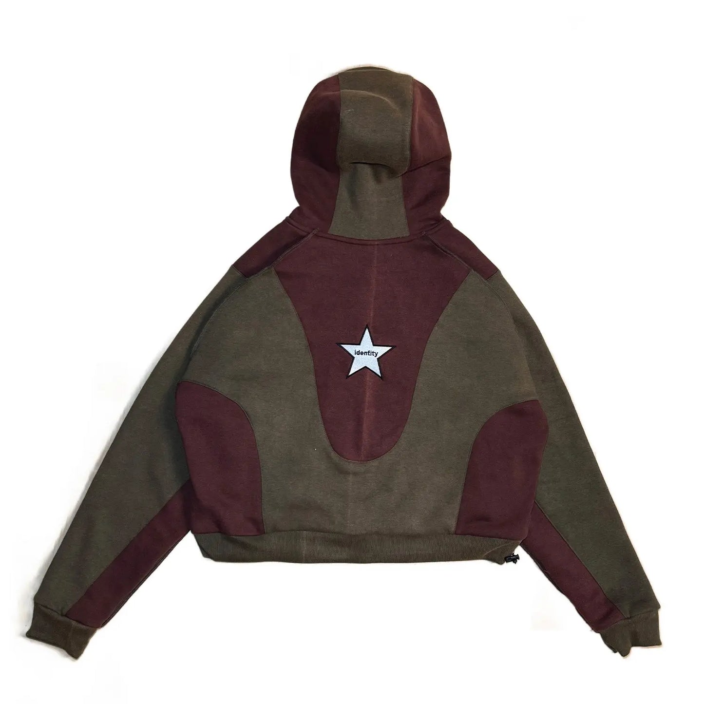 The Heist Hoodie – Earth Brown & Forest Green