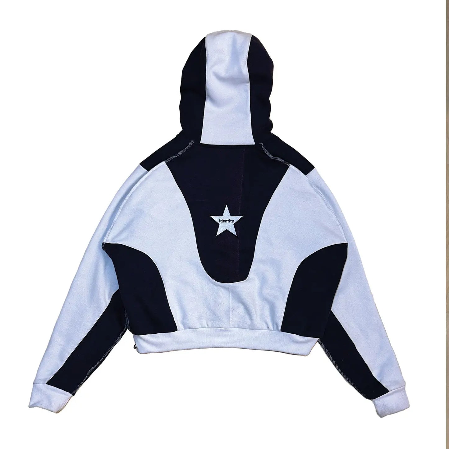 The Heist Hoodie – Navy & White