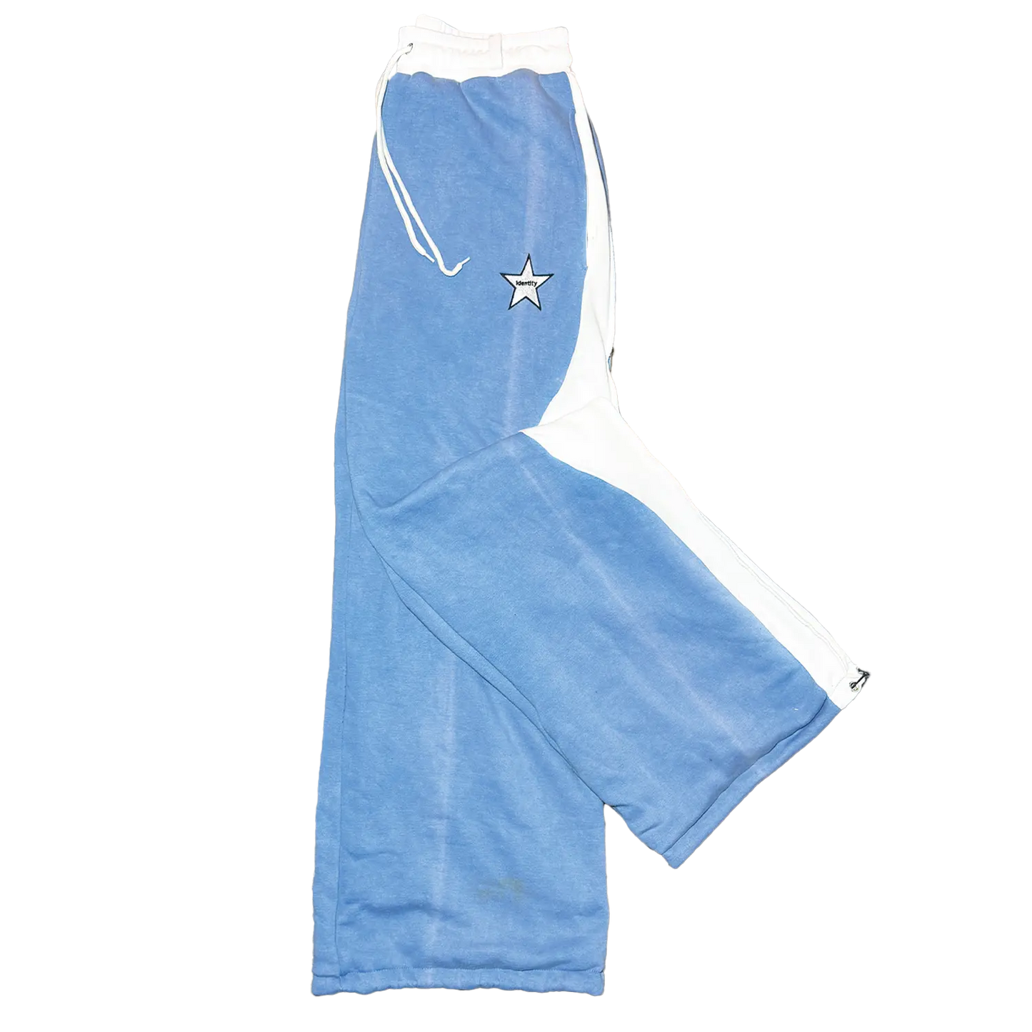 The Heist Joggers – Sky Blue & Ice White
