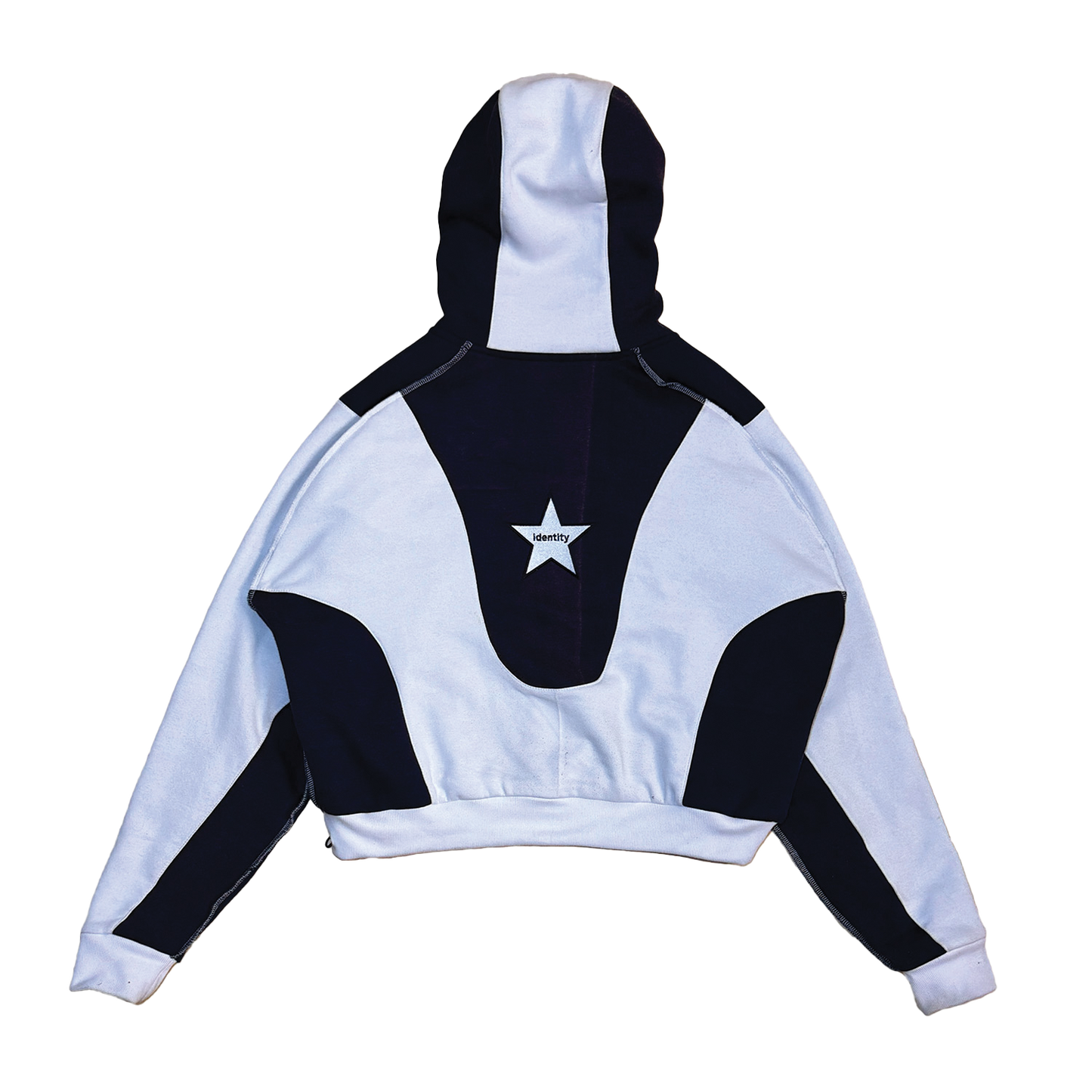 The Heist Hoodie – Navy & White Bound Legacy