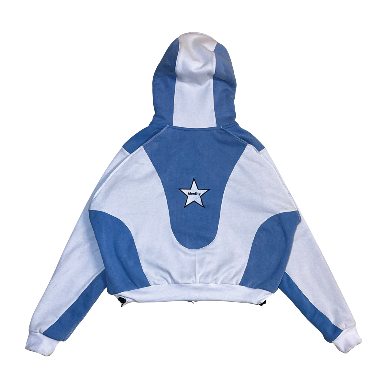 The Heist Hoodie – Sky Blue & Ice White Bound Legacy