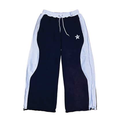 The Heist Joggers – Navy & White