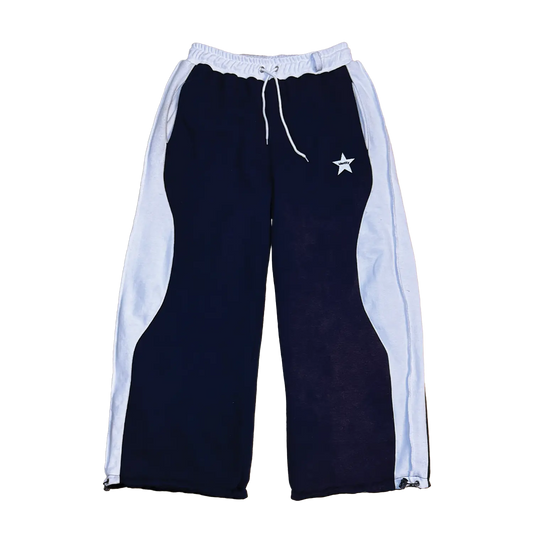 The Heist Joggers – Navy & White