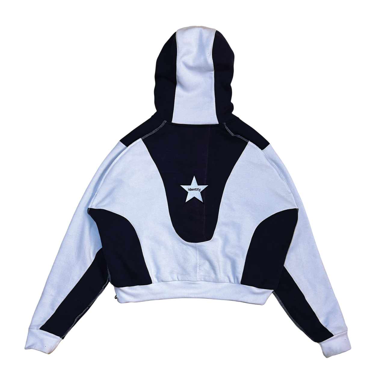 The Heist Hoodie – Navy & White Bound Legacy
