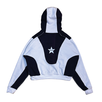 The Heist Hoodie – Navy & White Bound Legacy
