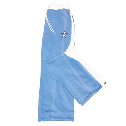 The Heist Joggers – Sky Blue & Ice White