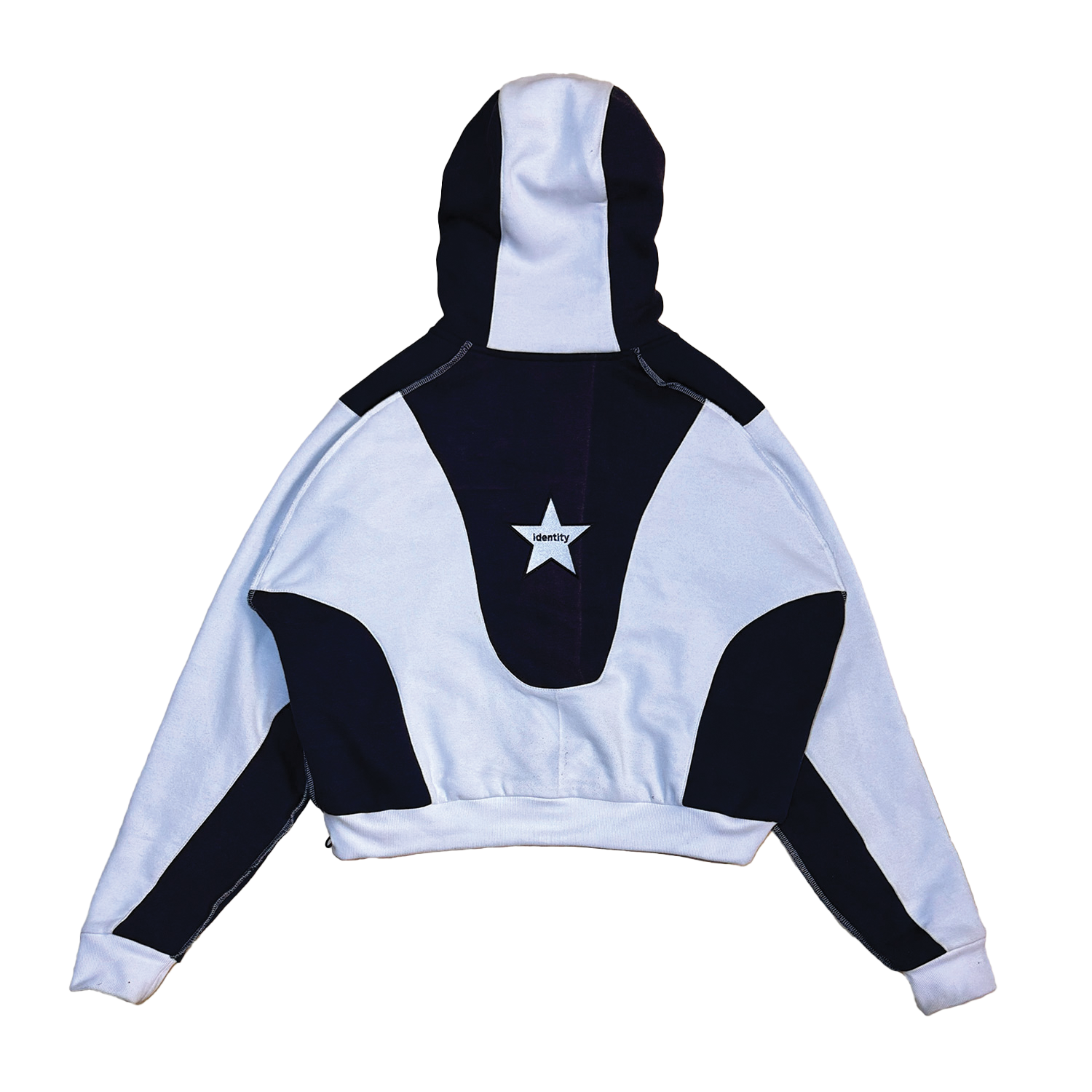 The Heist Hoodie – Navy & White Bound Legacy